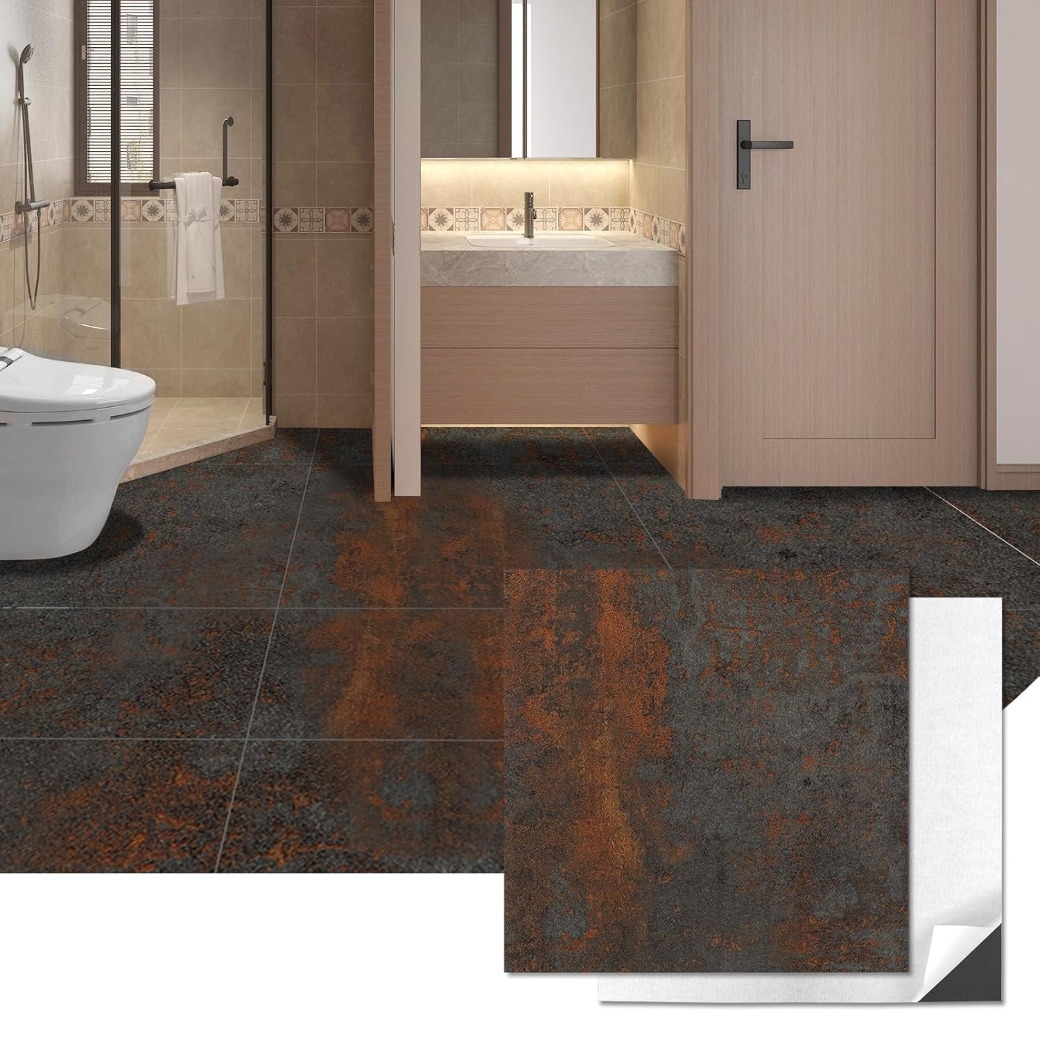 Premium Stone-Style Interlocking Tiles with MaxCore Terra Technology